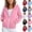 Black, variant on dazeni Girls Fashion Zip up Hoodies with Cute Bow Casual Jackets Long Sleeve Hooded Sweatshirts Lightweight Fleece Fall Winter Outwear with Pockets Black 4-5Years