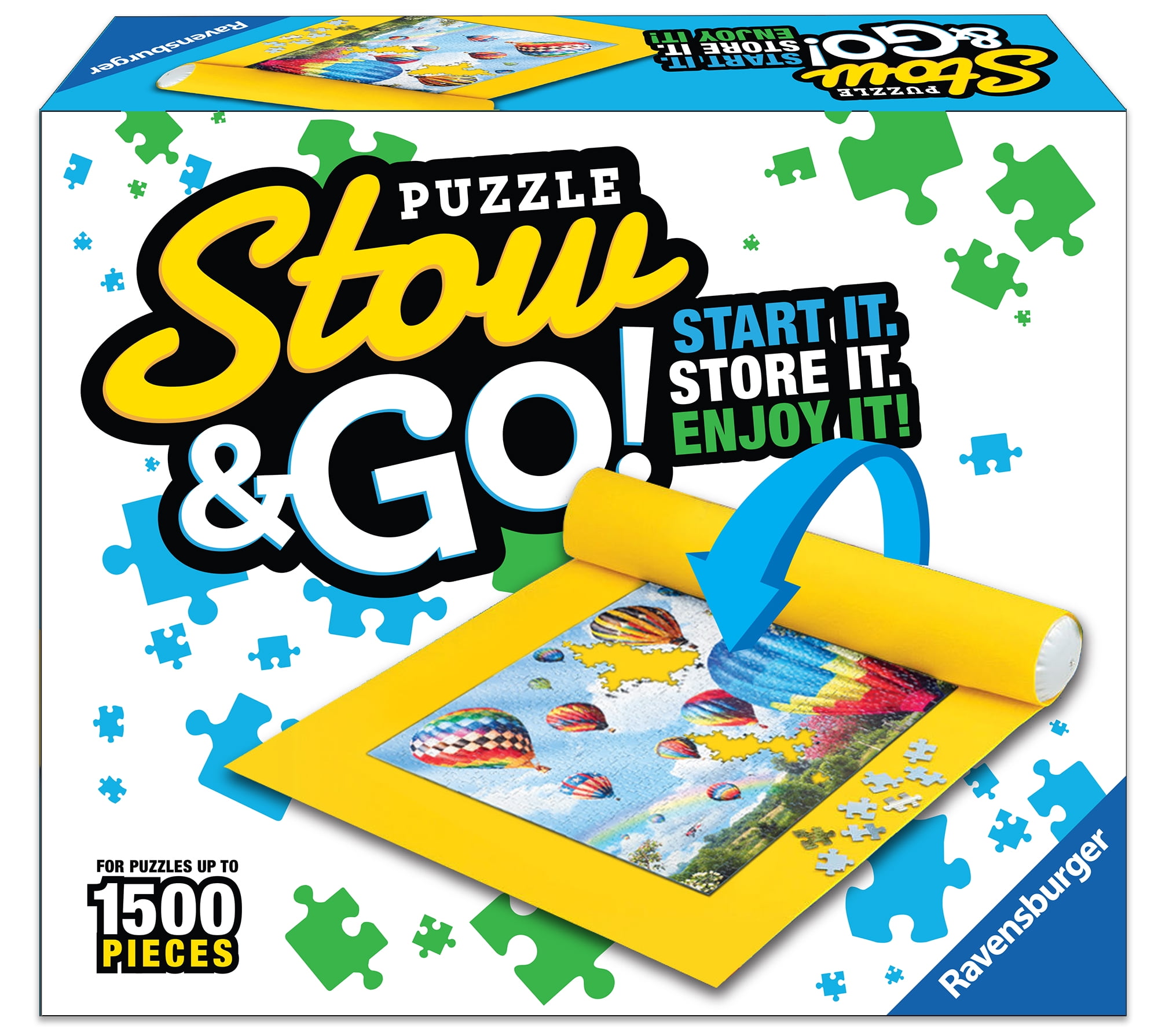 Ravensburger Stow & Go Puzzle Storage System  Stores Up to 1500 pieces (Puzzles Not Included)