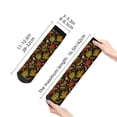 thumbnail image 4 of Pofeuu Vintage Autumn Plants Butterfly Print 30cm Socks, Adult Running Hiking Socks for Youth and Adult, 4 of 7