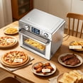 thumbnail image 5 of EDX 22L 1800W Electric Air Fryer Oven, 120V, 6 Stainless Steel Heating Elements, 450°F, 60-Minute Timer Control, 5 of 7