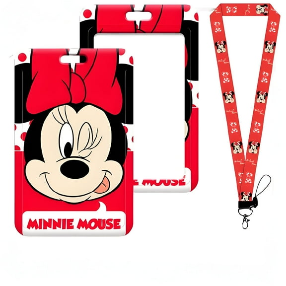 Minnie Lanyard ID Badge Holder Neck Lanyard