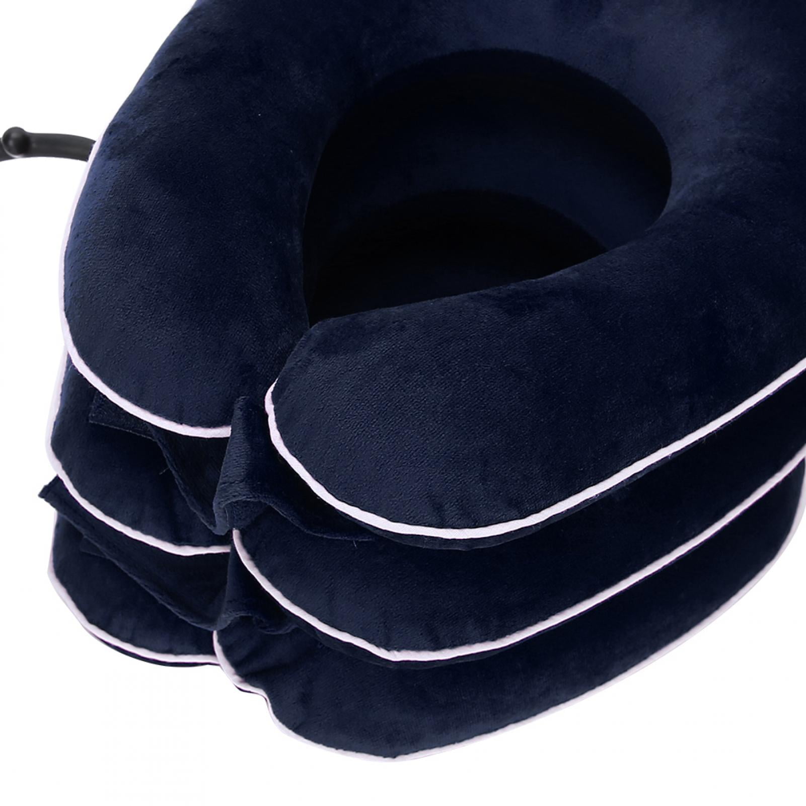 EZSPTO Three‑layer Air Inflatable Cervical Collar, Cervical Collar, For