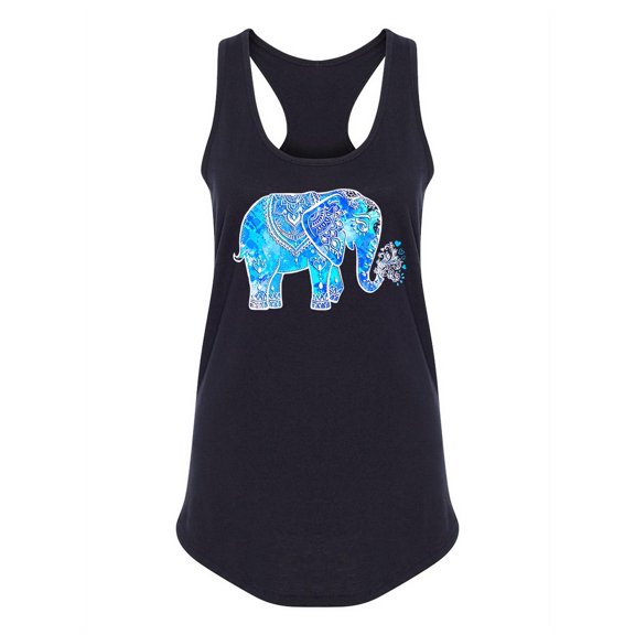 Colored Elephant Tank Women -Image by Shutterstock, Female Small