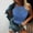 Blue, variant on Babysbule Women's Casual Round Neck Sleeveless Top Soft Breathable Polyester Spandex Blouse for Yoga Gym Summer Wear