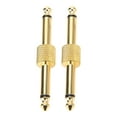 thumbnail image 1 of Guitar Pedal Coulper Audio Effect Conversion Plug 2PCS 6.35mm Effect Adapter Connector Noise Reduction Guitar Pedal Coulper Conversion Plug, 1 of 8