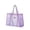 Purple, variant on Beach Tote Bag Mesh Large Capacity Casual Travel Bag Handbag Waterproof Durable Foldable For Women Pool Travel Vacation