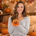 thumbnail image 6 of Halloween Dumpling Squishy Toys,Cute Pumpkin Ghost Stress Balls with Mini Steamers,Spooky Kawaii Sensory Fidget Squeeze Toys Set for Party Favors, 6 of 6