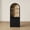 Black, variant on CHIC HOUSE 77" Arched Storage Cabinet with Hutch, Kitchen Pantry Cabinet with Doors & Shelves, Bookcase Storage Cabinet, Buffet Sideboard Coffee Bar Cabinet for Living Room, White