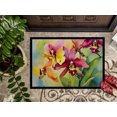 thumbnail image 3 of Carolines Treasures DAC1591MAT 18 x 27 in. Unisex Orchids in Watercolor Doormat, 3 of 5