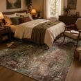 thumbnail image 6 of Roomisland Area Rugs 5x7FT Washable for Living Room, Non Slip Modern Abstract Carpet Stain Resistant Soft Low Pile Indoor Floor Rug for Bedroom Kitchen Home Office, 6 of 8