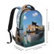 thumbnail image 2 of Fotbe Two Brave Cats Are Floating On The Sea Iceberg Mochila Casual con Estampado para Escuela, Viajes y Actividades al Aire Libre - Duradera, Ligera y Cómoda, 2 of 5