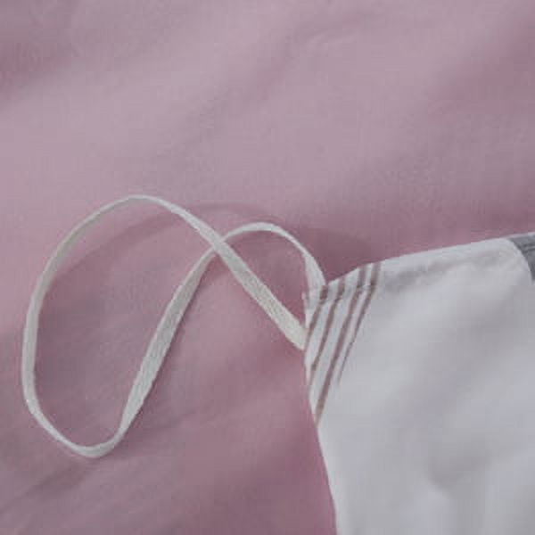 3 Piece Queen Duvet Cover Set With Zipper Closure & Corner Ties Soft Brushed Microfiber