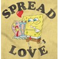 thumbnail image 2 of SpongeBob Motivational Spread Love Toddler Boy Girl T Shirt Infant Toddler Brisco Brands 6M, 2 of 6