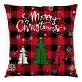 thumbnail image 2 of 4 Uds Fundas de Almohada navideñas -45 * 45 cm Decoraciones navideñas Fundas de Almohada - Fundas de Almohada festivas Decoración navideña - Funda de Almohada Navidad Wint, 2 of 4
