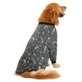 thumbnail image 4 of HDE Dog Pajamas One Piece Jumpsuit Lightweight Dog PJs Shirt for S-3XL Dogs Skeleton Bones M, 4 of 7