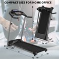 thumbnail image 5 of Redliro Portable Folding Treadmill for Home Office Compact Quiet Heart Rate Sensor 220LBS 1.5HP, 5 of 7