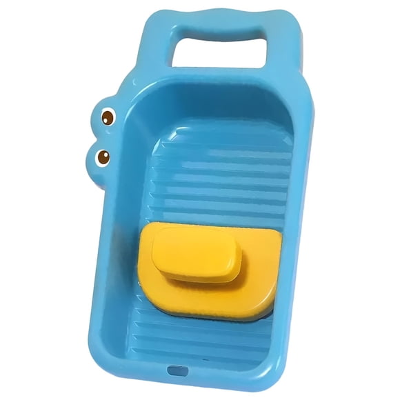 Crocodile Washboard Mini Washing Board Anti Slip Convenient Space Saving Laundry Wash Tub for Bathroom Dorm Socks