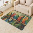 thumbnail image 2 of Parrot Area Rugs - 4x6 Rug - Parrot Rug - Macaw Parrot Area Rug - Tropical Bird Rugs - Colorful Animal Carpet S-&107, 2 of 7