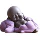 thumbnail image 1 of Buda Maitreya sonriente, estatua de Buda de cerámica, escultura de té ornamental, mini adornos de Buda de la suerte sentado, decoración del hogar adornos de jardín (C) ER, 1 of 5