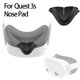 thumbnail image 2 of Almohadilla Nasal de Silicona para 3S, Cubierta Nasal de Repuesto Antisudor para Auriculares VR, Accesorios para 3S VR, 2 of 5