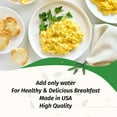 thumbnail image 4 of Eggylicious - PACK of 2 - Egg Scramble Mix – Made w/ Hormones Free Whole Eggs/Protein Packed –Easy & Delicious Breakfast - For Outdoors/Camping/Backpacking – Preservatives Free-Easy Storing 1 lb Jar, 4 of 8