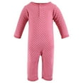 thumbnail image 5 of Hudson Baby Infant Girls Cotton Coveralls, Sweet Bakery, 6-9 Months, 5 of 5
