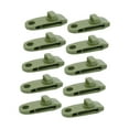 thumbnail image 4 of koolsoo 10x Tarp Clips Heavy Duty Tent Clamps Lightweight Versatile Reusable Lock Grip Awning Fixed Clips for Boat Tarps Truck Covers Green, 4 of 8