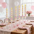 thumbnail image 3 of Vwrxbz Flameless LED Candle Lamp Remote Control Timer Wax Drip Effect Party Wedding Decoration 6 Pack, 3 of 9