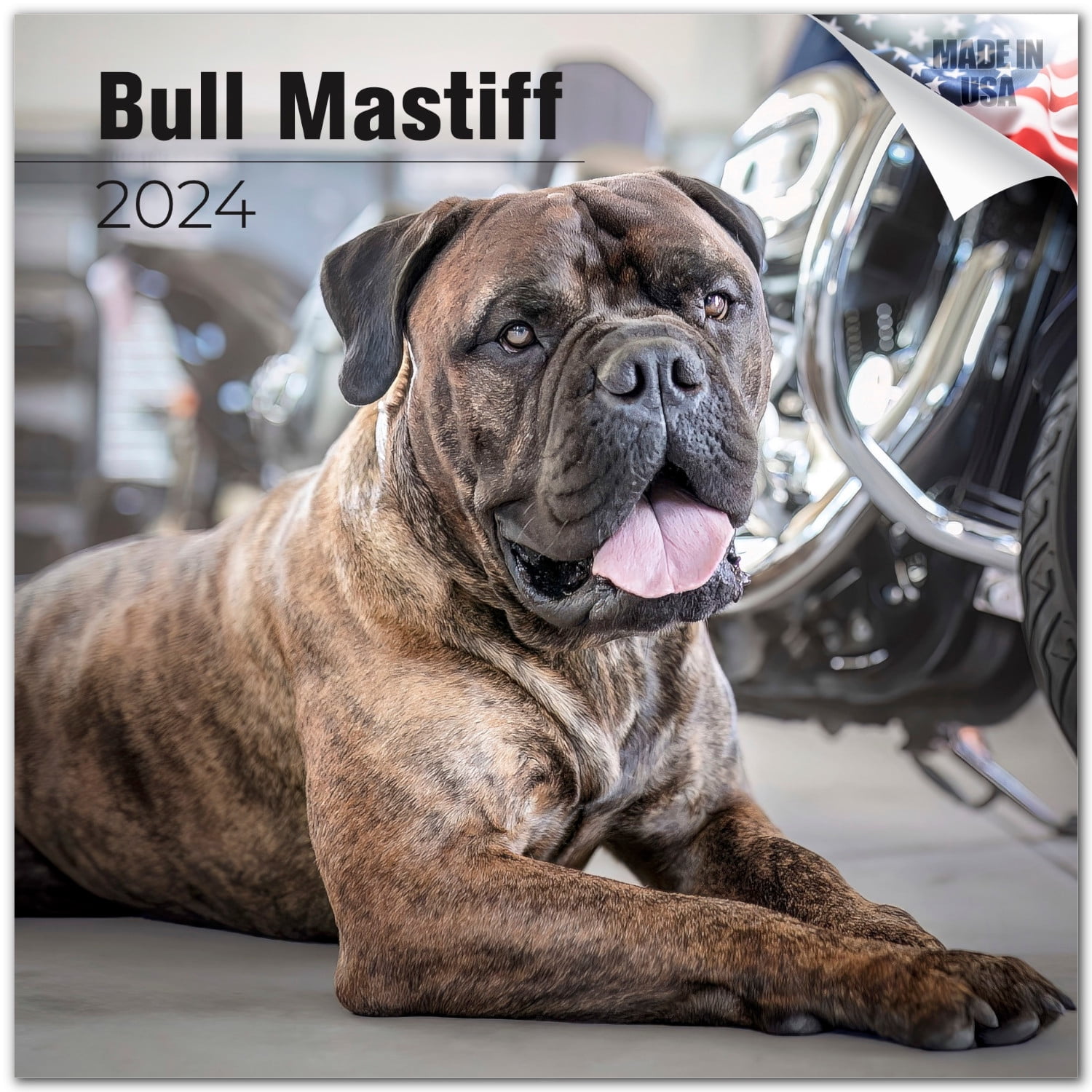 2023 2025 Bull Mastiff Calendar Dog Breed Monthly Wall Calendar 12