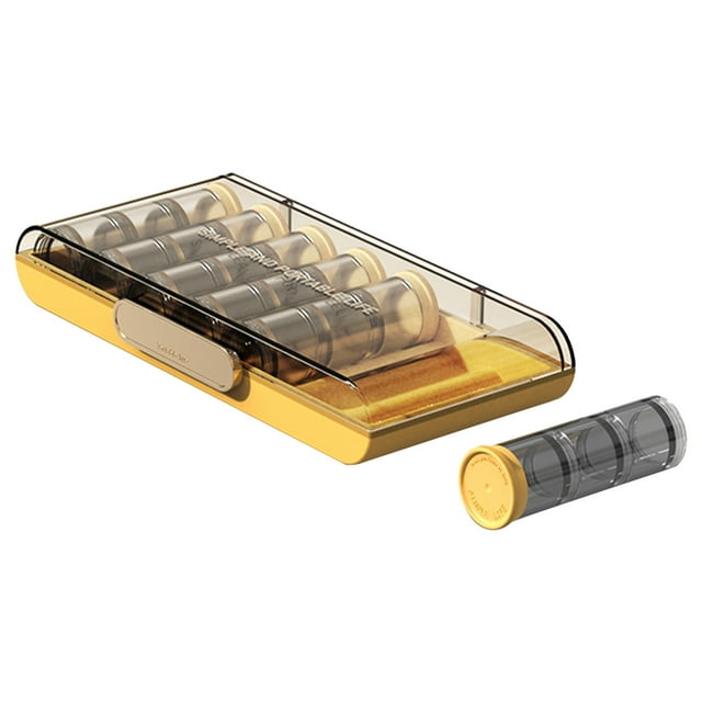 Boovnll Trousse d'Outils, Boîte de Rangement Jijia, Emballage Séparé, Réservoir de Rangement, Étanchéité Transparente, Compartiment, Boîte de Rangement Portable, Ensemble d'Outils, Essentiels pour la Maison, Essentiels Ménagers