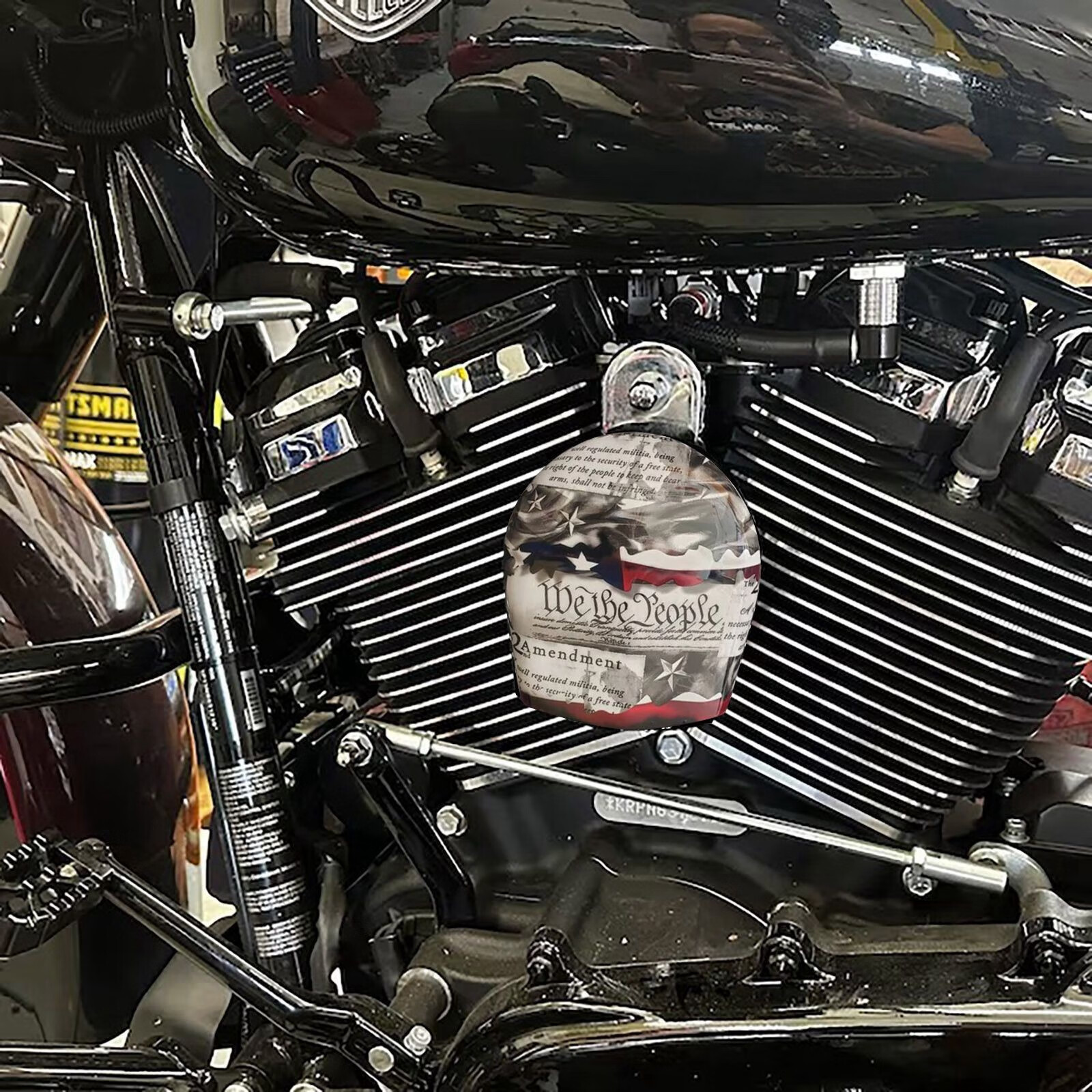 GA Custom Made Horn Cover Horn Cover Cool Motorcycle Horn Cover