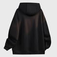 thumbnail image 5 of Stamzod Zip Up Hoodie Men Fall Winter Long Sleeve Drawstring Hooded Jackets Casual Cotton Oversized Hoodies with Pockets, 5 of 10