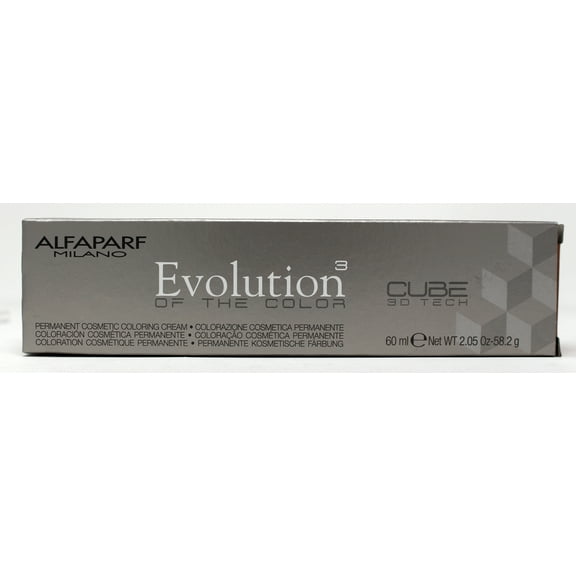 Alfaparf Milano Evolution Of The Color Cube 3D Tech 11.10 Ash Platinum Permanent Hair Color 2.05 Ounce 58.2 Gram