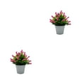 thumbnail image 3 of Maytalsory Elegant For Stylish Home Decor With Fake Flowers And Plants Long-lasting pink 2Set, 3 of 6