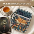 thumbnail image 7 of FOR U DESIGNS Fox Flower Print Bible Cover for Women Men Lightweight Bible Carrier Tote Bag Large Capacity Protective Church Organizer Holder Bag with Handle, 7 of 7