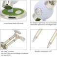 thumbnail image 3 of Portalápices de golf, portalápices de golf con 3 bolígrafos, contenedor de bolígrafo de reloj de aleación de zinc de simulación, portavasos de mini bolígrafo de golf regalos de golf para hombres, TUNC Sencillez, 3 of 5