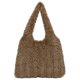 thumbnail image 1 of Bolso Hobo Mano Hombro Mujer Felpa Con Bolsillo Interior, 1 of 9