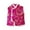 Hot Pink, variant on Lkhaha Jackets for Toddler Boys Girls Lined Vest Traditional Chinese New Year Tang Suit Sleeveless Fall Winter Coat Size 18-24 Months