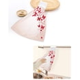 thumbnail image 6 of Watercolor Fruits Cherry Blossom Hand Towels For Bathroom Absorbent Microfiber Kitchen Towel Tableware Cleaning Towel, 6 of 6