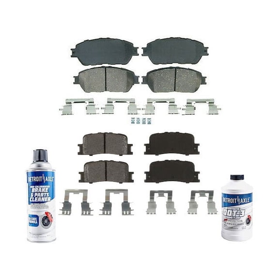 Brake Pad Set - Compatible with 2004 - 2006 ES330 Base 2005