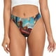 thumbnail image 1 of Balery Beautiful Red Train Hot Air Balloon Tangas de Algodón para Mujer con Estampado – Ropa Interior Sexy, Transpirable, G-string-X-Large, 1 of 6