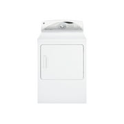Angle View: GE GTDS560EFWS - Dryer - width: 27 in - depth: 28.3 in - height: 42 in - front loading - white on white