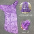 thumbnail image 2 of 20Pcs Disposable Adult Emergency Waterproof Rain Coat, Poncho with Hood, for Hiking Camping, 2 of 6
