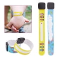 thumbnail image 3 of Pulseras de seguridad para niños (12 unidades), impermeables y reutilizables., 3 of 4