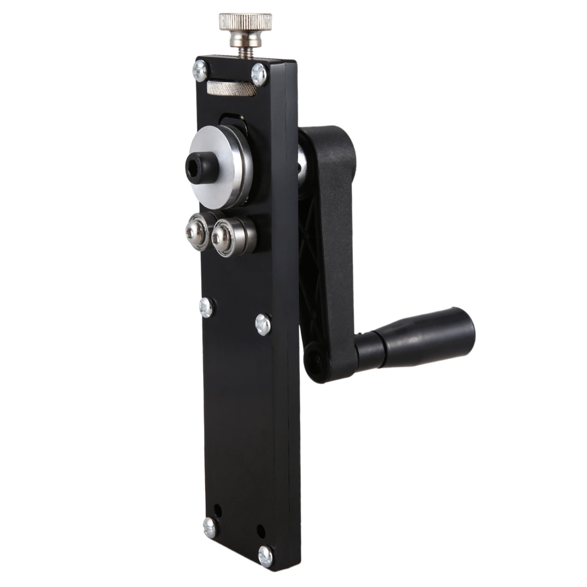 2Pcs Guitar Fingerboard Fretboard Saddle Nut Radius Gauge with Alloy Guitar Fretwire Bender