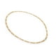 thumbnail image 1 of Cadena Figaro Ametrinaa 3x1 6mm 60cm Chapa de Oro 18k Unisex, 1 of 4