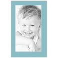 thumbnail image 2 of ArtToFrames 14x22" French Blue Custom Mat for Picture Frame with Opening for 10x18" Photos. Mat Only, Frame Not Included (MAT-158), 2 of 5