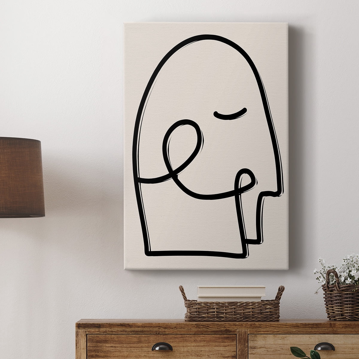 Wexford Home 12 x 18 Face It I Premium Gallery Wrapped Canvas - Ready to Hang