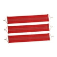 thumbnail image 1 of koolsoo 3 Pcs Cordons de Remplacement pour Chaise de Patio Robustes Extensibles Sangles de Renforcement de Siège Rouge, 1 of 9