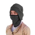 thumbnail image 5 of Unique Bargains 1 Pc Multi-function Face Mask All in one Balaclava for Cycling Dark Gray, 5 of 6